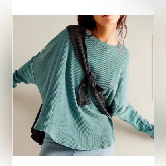 NWOT Free People We The Free Microphone Drop Therma - Picture 4 of 6